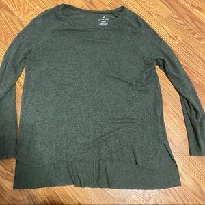 American Eagle Soft and Sexy long sleeve olive